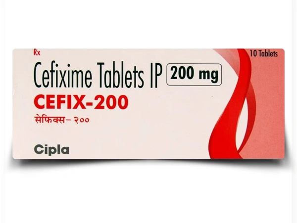 Cefix 200 Tablet - 1 Strip