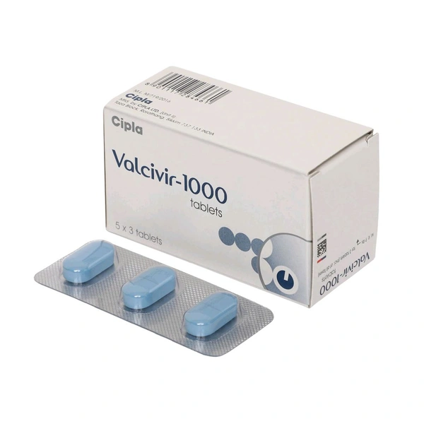 Valcivir 1000 Tablet - 1 Strip