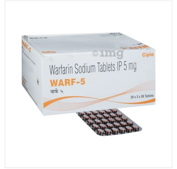 Warf 5 Tablet - 1 Strip