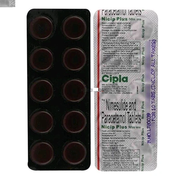 Nicip Tablet - 1 Strip