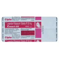 Cosart 50 Tablet - 1 Strip