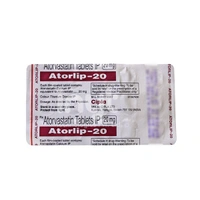 Atorlip 20 Tablet - 1 Strip