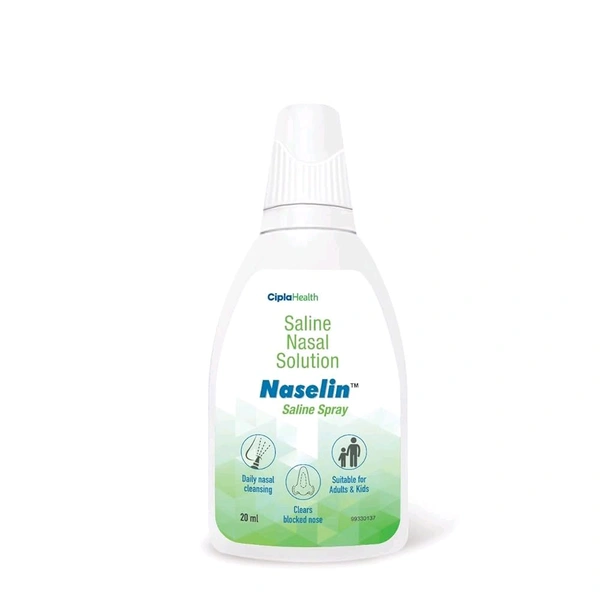 Naselin Saline Nasal Cleaning Spray  - 1 Bottle
