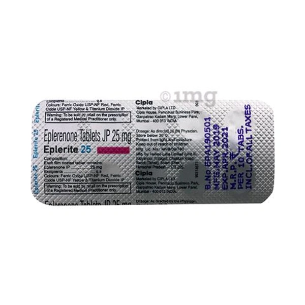 Eplerite 25 Tablet - 1 Strip