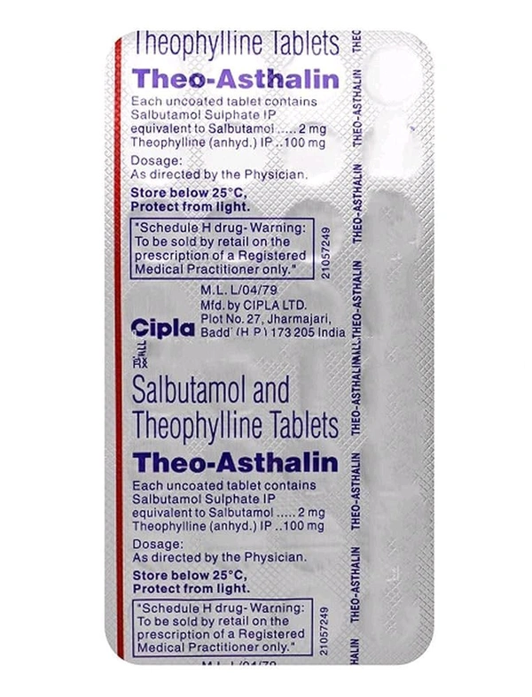 Theo-Asthalin Tablet - 1 Strip