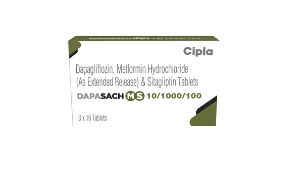 DapaSach MS 10/1000/100 Tablet  - 1 Strip