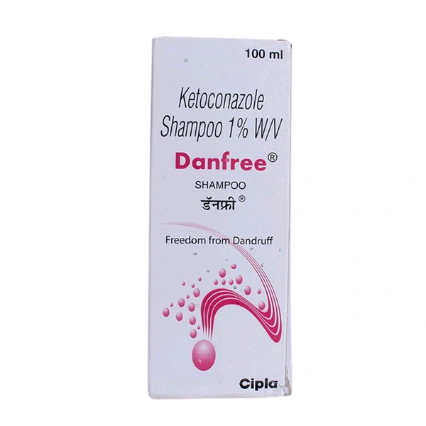 Danfree Shampoo 1% Ketaconazole  - 1 Bottle