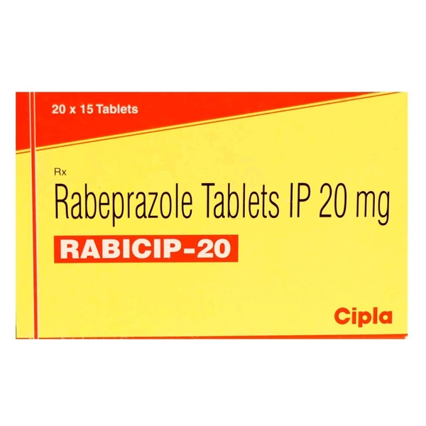 Rabicip 20 Tablet - 1 Strip