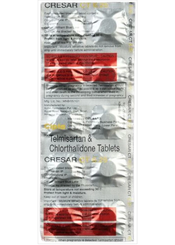 Cresar CT 6.25 Tablet - 1 Strip