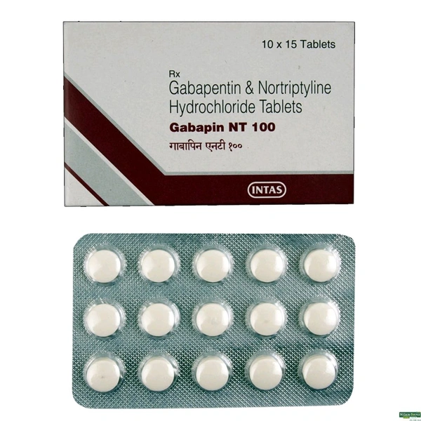 Gabapin NT 100 Tablet - 1 Strip