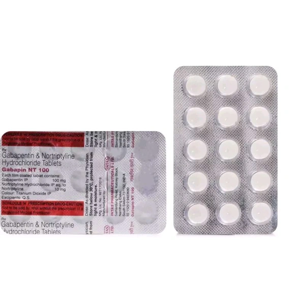 Gabapin NT 100 Tablet - 1 Strip