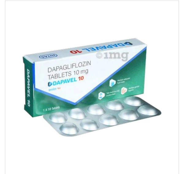 Dapavel 10mg Tablet - 1 Strip