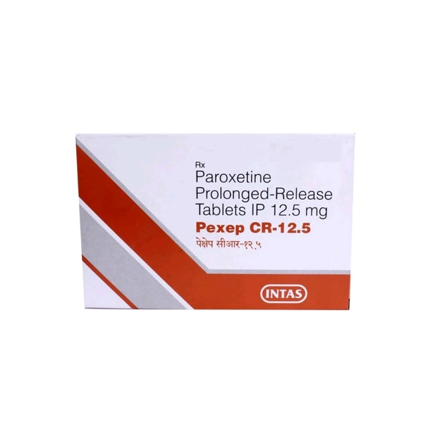Pexep CR 12.5 Tablet - 1 Strip