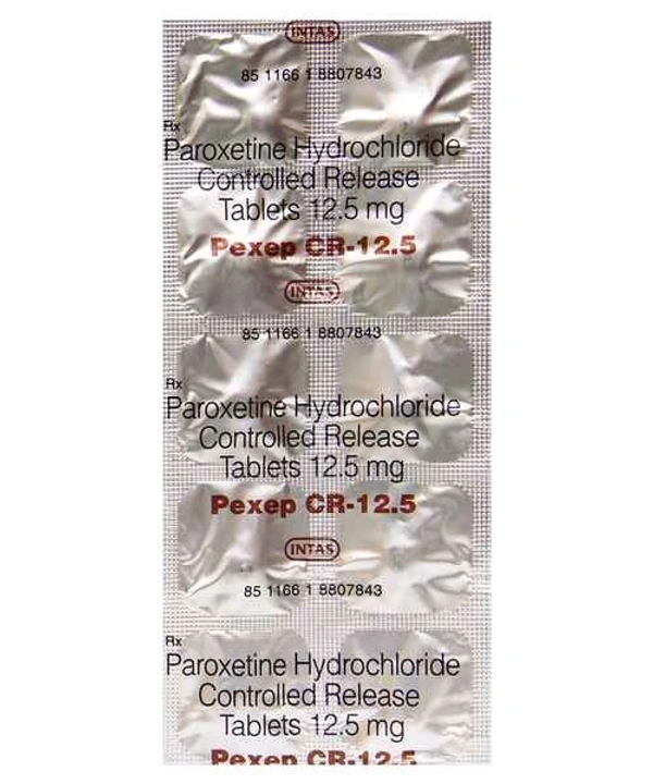 Pexep CR 12.5 Tablet - 1 Strip