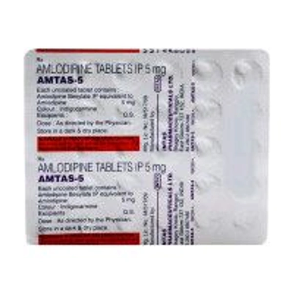 Amtas 5 Tablet - 1 Strip
