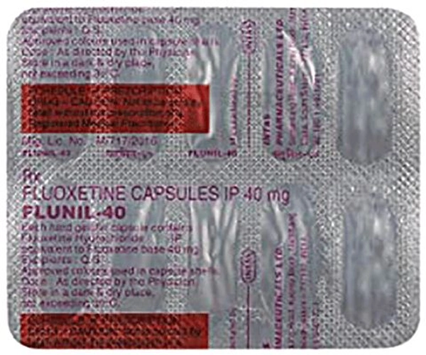 Flunil 40 Capsule - 1 Strip