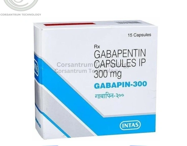 Gabapin 300 Capsule - 1 Strip