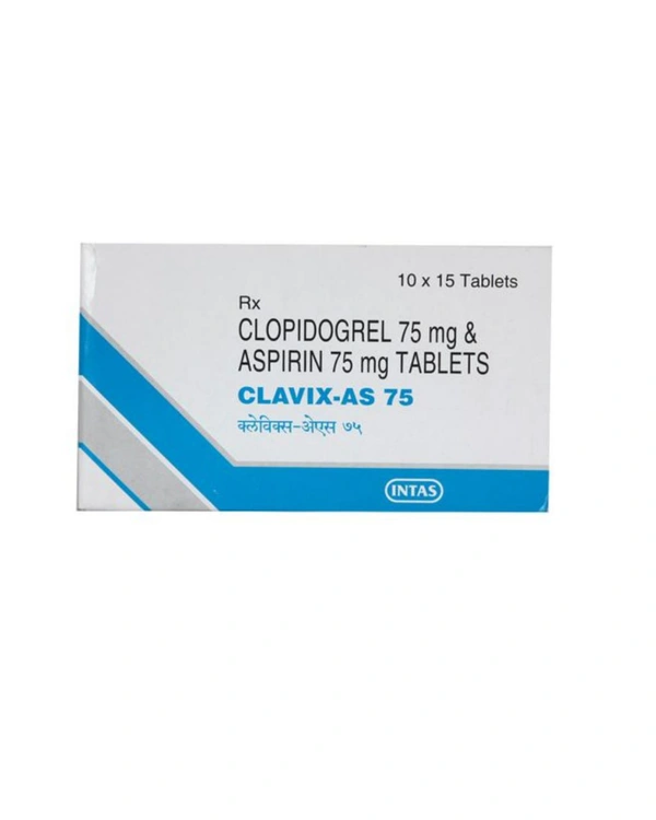 Clavix-AS 75 Tablet - 1 Strip