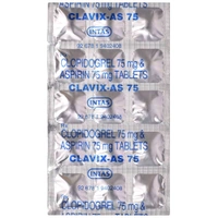 Clavix-AS 75 Tablet - 1 Strip
