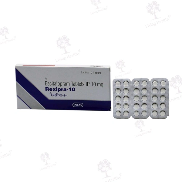 Rexipra 10 Tablet - 1 Strip
