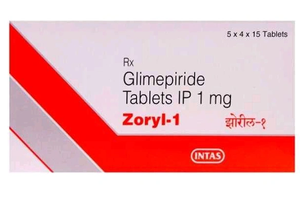 Zoryl 1 Tablet - 1 Strip