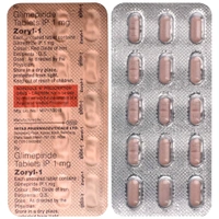 Zoryl 1 Tablet - 1 Strip