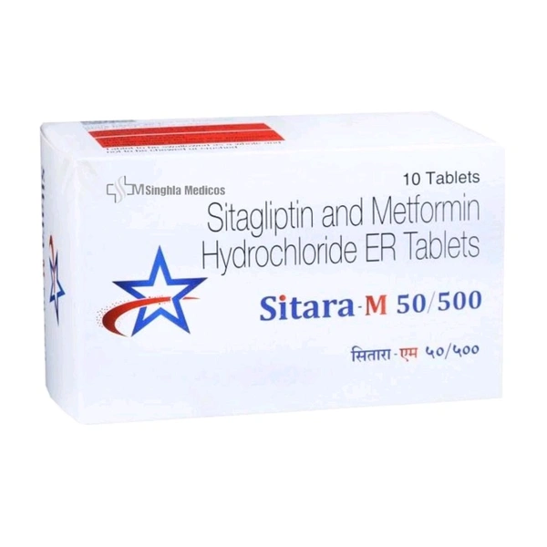 Sitara-M 50/500 Tablet  - 1 Strip
