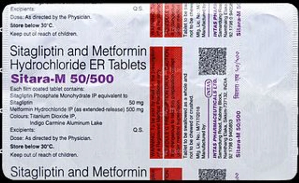 Sitara-M 50/500 Tablet  - 1 Strip