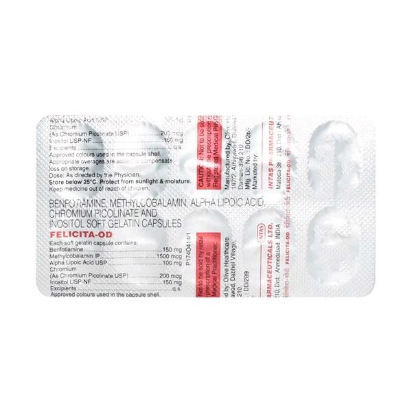 Felicita OD Capsule - 1 Strip