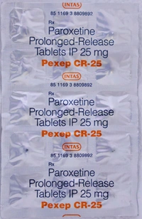 Pexep CR 25 Tablet - 1 Strip