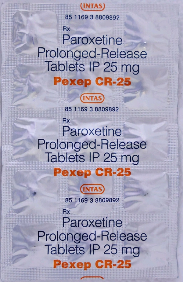 Pexep CR 25 Tablet - 1 Strip