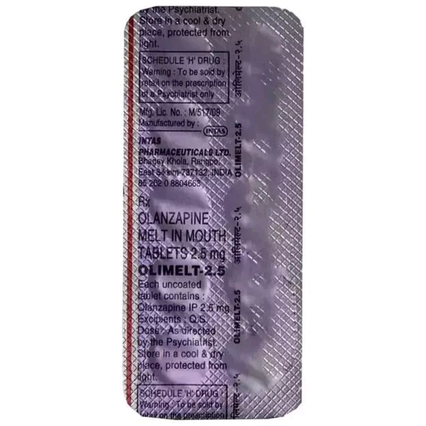 Olimelt 2.5 Tablet MD - 1 Strip