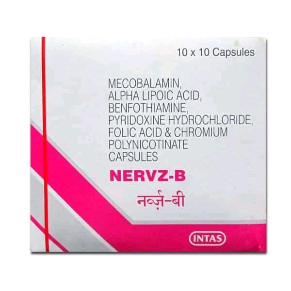 Nervz-B Capsule - 1 Strip
