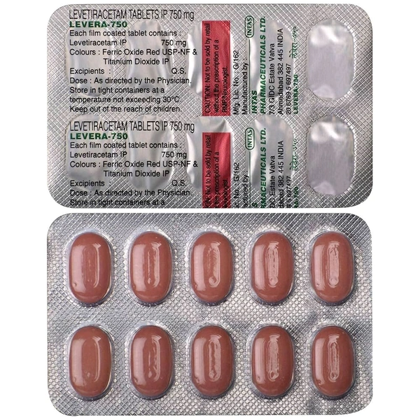 Levera 750 Tablet - 1 Strip