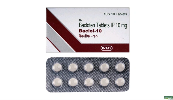 Baclof 10 Tablet - 1 Strip