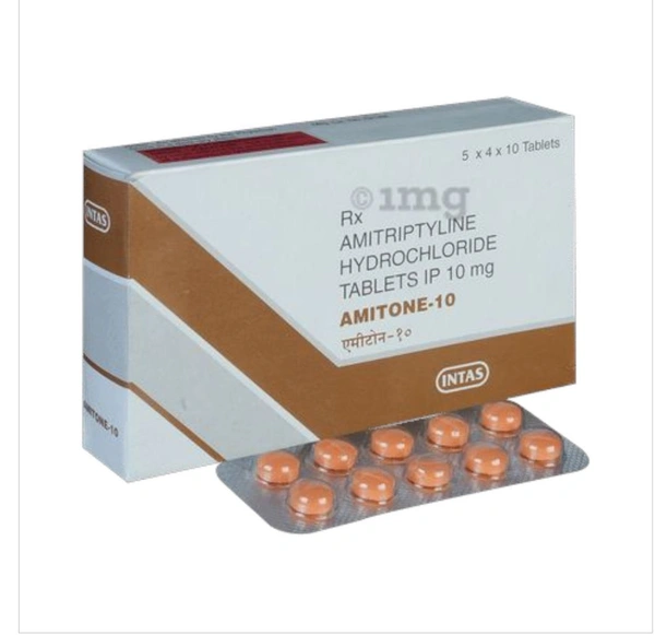 Amitone 10mg Tablet - 1 Strip