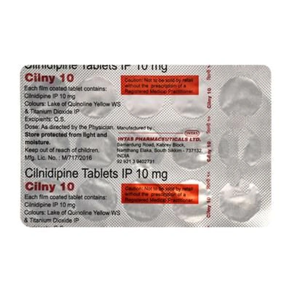 Cilny 10 Tablet - 1 Strip