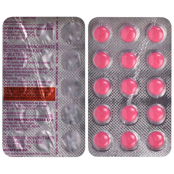 Monit 30 SR Tablet - 1 Strip
