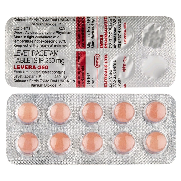 Levera 250 Tablet - 1 Strip