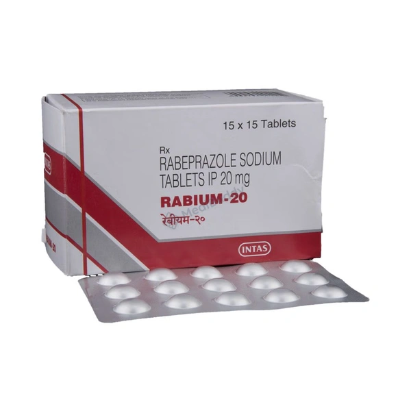 Rabium 20 Tablet - 1 Strip
