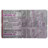 Rabium 20 Tablet - 1 Strip