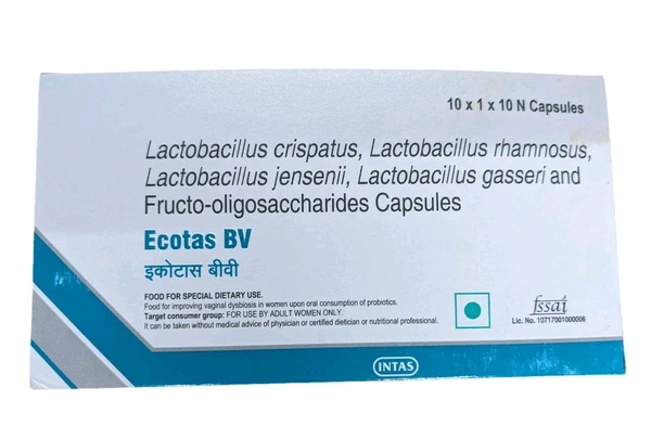 Ecotas BV Capsule  - 1 Strip