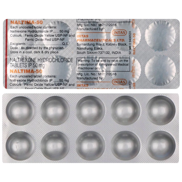 Naltima 50 Tablet - 1 Strip