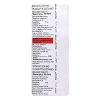 Daparyl V 10mg/100mg Tablet - 1 Strip
