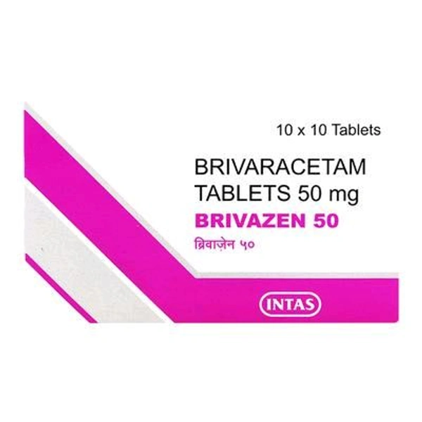 Brivazen 50 Tablet - 1 Strip