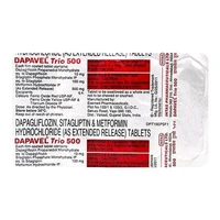 Dapavel Trio 500 Tablet - 1 Strip