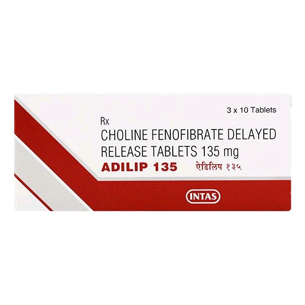 Adilip 135 Tablet DR - 1 Strip
