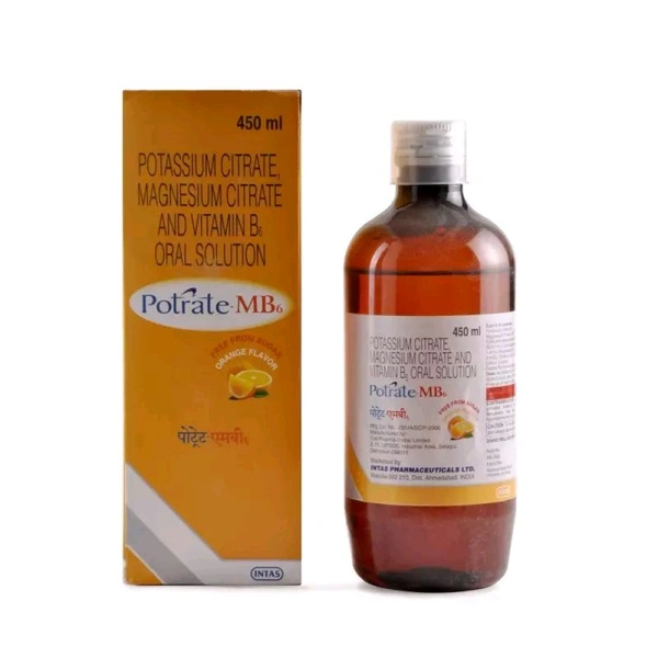 Potrate MB6 Oral Solution Orange - 1 Bottle