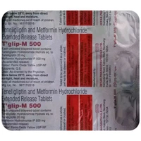 T Glip-M 500 Tablet - 1 Strip