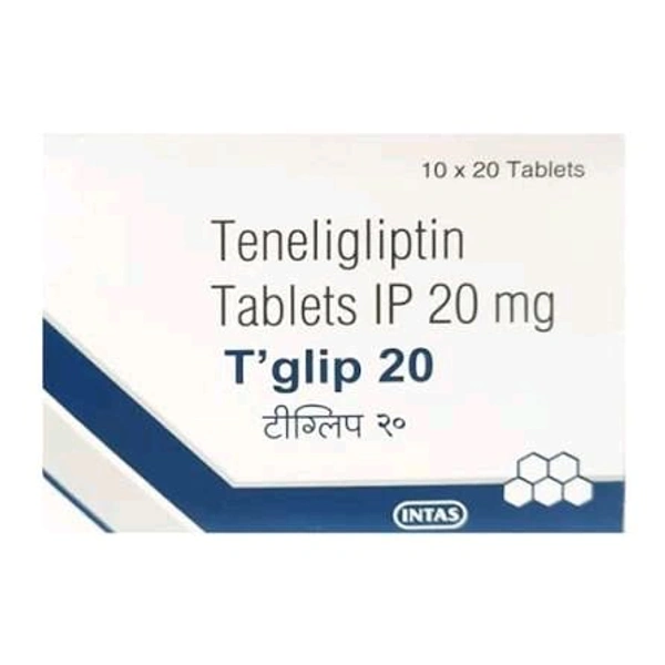 T Glip 20 Tablet - 1 Strip